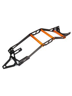 INT-C29593ORANGE Alloy Metal Exo-Skeleton Body Roll Cage Kit for Traxxas 1/10 Rustler 4X4