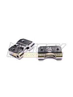 INT-T6762SILVER Alloy Rear Suspension Arm Mount for Nitro Rustler