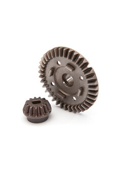 8977 Ring gear, differential/ pinion gear, differential (rear)