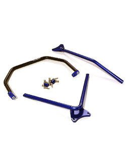 INT-C28005BLUE Machined Aluminum Alloy Inner Roll Cage for Traxxas 1/10 Slash 4X4 non-LCG(6808)