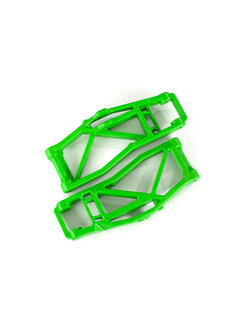 8999G Suspension arms, lower, green (left and right, front or rear) (2) (for use with #8995 WideMaxx® suspension kit)
