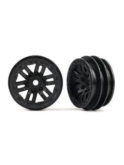 9768 Wheels, 1.0' (black) (2)