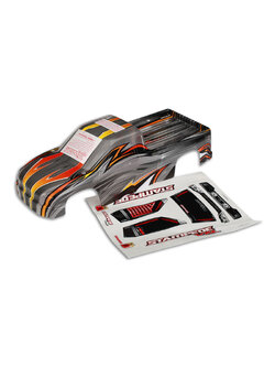 3615 Body, Stampede VXL, ProGraphix (replacement for the painted body. Graphics are printed, requires paint & final color application)/ window, grill, lights decal sheet