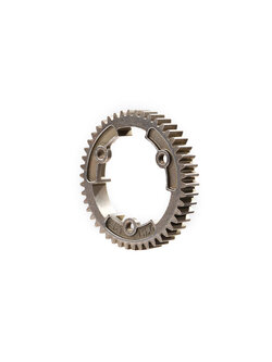 6447R Spur gear, 46-tooth, steel (wide-face, 1.0 metric pitch)