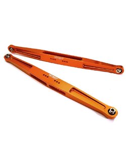 INT-C28562ORANGE Billet Machined Rear Lower Trailing Arms for Traxxas 1/7 Unlimited Desert Racer