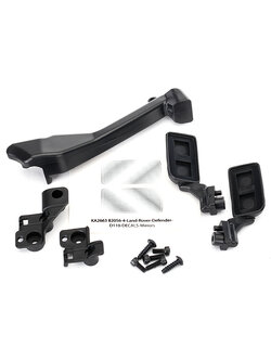 8020 Mirrors, side (left & right)/ snorkel/ mounting hardware