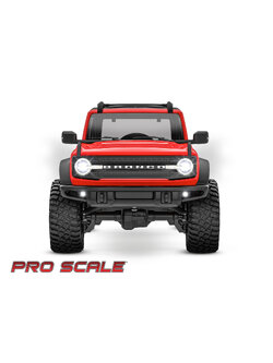 9783 LED light set, front & rear, complete (includes light harness, 1.6x10mm BCS (self-tapping) (2), 1.6x7mm BCS (self-tapping) (2), zip ties (2)) (fits #9711 body)