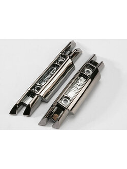 5335X Bumpers, front and rear (black chrome)