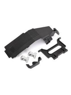 8524 Battery door/ battery strap/ retainers (2)/ latch