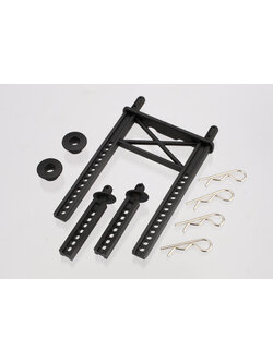 7315 Body mount, rear/ body mount posts, front (2)/body washer, rear (2) (for Fiesta/Rally body)