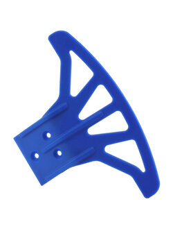 RPM-81045 Wide Front Bumper for the Traxxas Stampede 4×4, Rustler 4×4 & Telluride - BLUE