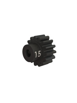 3945X Gear, 15-T pinion (32-p), heavy duty (machined, hardened steel)/ set screw