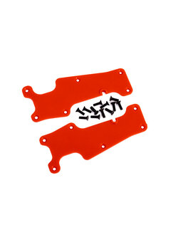 9633R Suspension arm covers, red, front (left and right)/ 2.5x8 CCS (12)