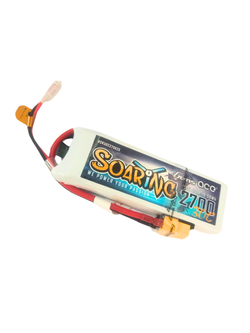 2S 2700mAh 30C Soaring Soaring Lipo 2700 mAh. 7.4V 2S 30C (ปลั๊กXT60)