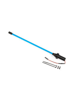 10992-BLUE Whip light, LED, blue (assembled) (1)/ 3x12mm BCS (2) (replacement for 1 whip light, left or right) (requires #6588X accessory power supply) [สำหรับ 1/5 FUNCO]