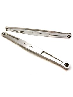 INT-C28562SILVER Billet Machined Rear Lower Trailing Arms for Traxxas 1/7 Unlimited Desert Racer