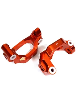 INT-C29371RED Billet Machined Caster Blocks for Traxxas 1/10 Maxx Truck 4S