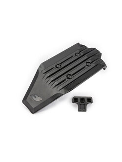 10937 Skid plate, front (1)/ rubber impact cushion (1) [สำหรับ 1/5 FUNCO]