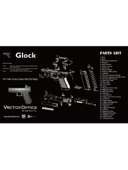 SCBM-02 GLOCK Bench Mat