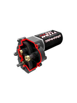 9791R Transmission, complete (low range (crawl) gearing) (40.3:1 reduction ratio) (includes TitanÂ® 87T motor)