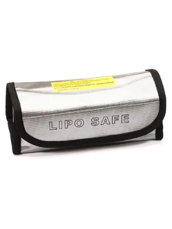 C24575SILVER LiPo Guard Large Case (165x75x65mm) for Charging and Storaging
