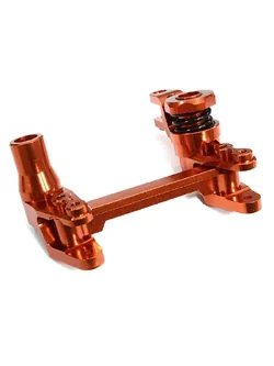 INT-C29378RED Billet Machined Steering Bell Crank for Traxxas 1/10 Maxx Truck 4S