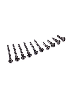 8940 Suspension screw pin set, front or rear (hardened steel), 4x18mm (4), 4x38mm (2), 4x33mm (2), 4x43mm (2)
