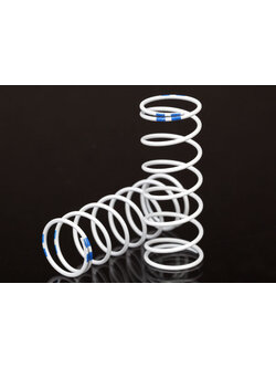 7449 Spring, shock, white (GTR xx-long) (1.004 rate blue) (1 pair)