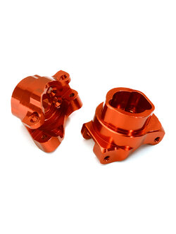 INT-C27991RED Billet Machined Alloy Rear Portal Drive Axle Mount for Traxxas TRX-4 Crawler