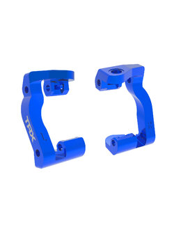 10733-BLUE Blue Aluminum Caster Blocks (L&R)