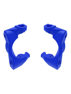 10732-BLUE Caster blocks (c-hubs), left & right (blue)