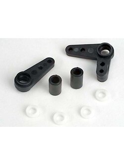 4843 Bellcranks (l&r)/ bellcrank post spacers (2)