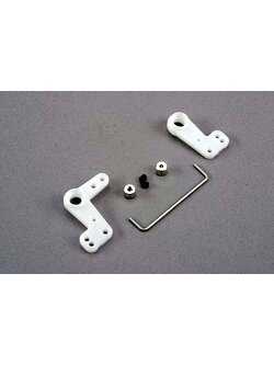 4343 Bellcranks (l&r)/ 1.5mm wire draglink/ 1.5mm set screw collars (2)