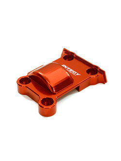 INT-C27465RED Billet Machined Rear Lower Gear Cover for Traxxas (7787) X-Maxx 4X4