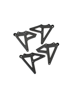 8538 Shock mounts, rear (left & right)