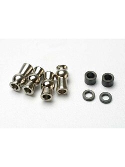 5355 Hollow ball, tall centered (2)/ tall offset hollow ball (2)/ bump steer adjustment shims; 3.5mm (2), 1.17mm (2)