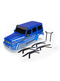 8811X ody, Mercedes-Benz® G 500® 4x4², complete (blue) (includes rear body post, grille, side mirrors, door handles, & windshield wipers)