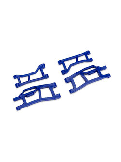 10725-BLUE Blue WideMaxx Front Upper & Lower HD Suspension Arms