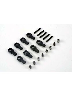 4341 Tie rod set, steering/ rear camber links (2) rod ends (8)/ hollow ball connectors (8)