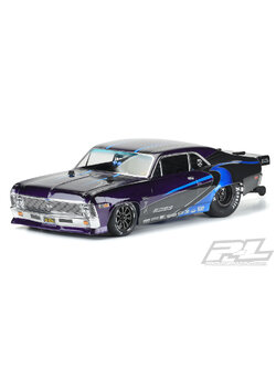 PRO-3531-00 1969 Chevrolet Nova Clear Body for Slash 2wd Drag Car & AE DR10 (ใส่ได้กับ Slash2WD,Slash4X4 โดยไม่ต้องเปลี่ยนเสาบอดี้)