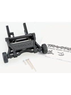 3678 Wheelie bar, assembled (black) (fits Slash, Stampede, Rustler, Bandit series)