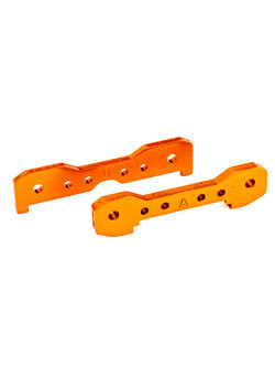 9527T Tie bars, front, 6061-T6 aluminum (orange-anodized)