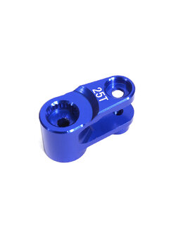 INT-C30595BLUE Billet Machined Servo Arm for Traxxas 1/10 Maxx 4S