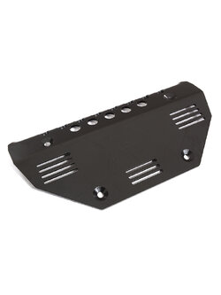 INT-C30609BLACK Stainless Steel Front Skid Plate for Traxxas TRX-4 Scale & Trail Crawler