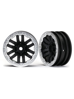 8271X WHEELS TRX-4 STN BDLK 1.9