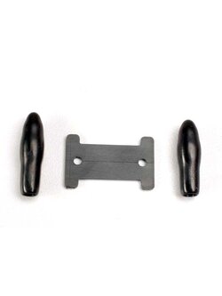 1926 Antenna caps, vinyl (2)/ antenna spool