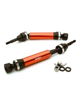 INT-T8559RED XHD V2 Steel Front Universal Drive Shafts for Traxxas 1/10 Slash & Stampede 4X4