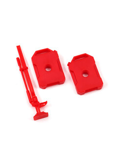 9721 Fuel canisters (left & right)/ jack (red) (fits #9712 body)