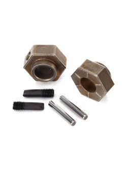 8269 TRX-4 Wheel hubs, 12mm hex (2)/ stub axle pins (2) (steel)