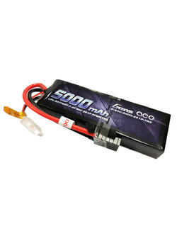 2S 5000mAh 50C GensLipo Gens Lipo 5000 mAh. 7.4V 2S 50C (ปลั๊กTRX)